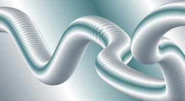 Akan 3D Soyut Arkaplan Mavi Renk Gradyan Tasarım Vektörü Resimlerini Harmanla