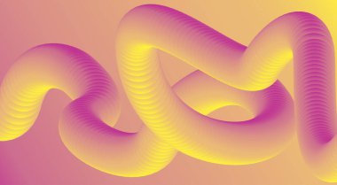 Akan 3D Soyut Arkaplan Gradyan Tasarım Vektörü Resimlerini Harmanla