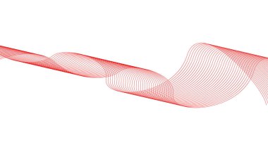 Harmanlanmış Pembe Dalga Rengi Soyut Tasarım Arkaplan Vektörü Resimlemesi