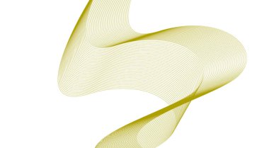 Soyut Harmanlama Çizgileri Dalga Eğrisi Sarı Renk Tasarımı Arkaplan Vektörü ResmiComment