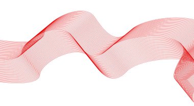 Dalgalı Harmanlama Çizgileri Soyut Kırmızı Arkaplan Tasarım Vektörü Resimleri