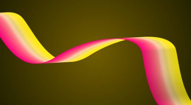 Dalgalı Eğimli Düz Arkaplan Gradyan Soyut Tasarım Vektörü İllüstrasyonunu Harmanla