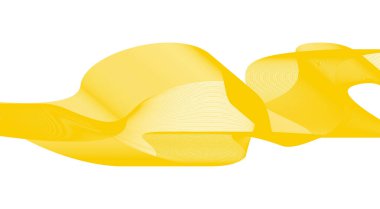 Dalgalı Sarı Renk Eğimli Soyut Arkaplan Tasarım Vektörü Resimlerini Harmanla