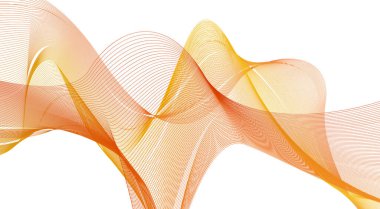 Dalgalı Turuncu Gradyan Eğimli Soyut Arkaplan Tasarım Vektörü Resimlerini Harmanla