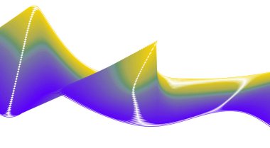 Harmanlanmış Dalgalı Eğimli Soyut Tasarım Gradyan Çoklu Renkli Arkaplan Vektörü Resimlemesi