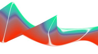Karışık Dalgalı Eğimli Tasarım Çok Renkli Gradyan Soyut Arkaplan Vektörü Resimlemesi