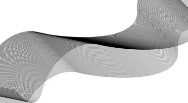 Dalgalı Eğri Siyah Tasarım Soyut Arkaplan Vektör Resimlerini Harmanla