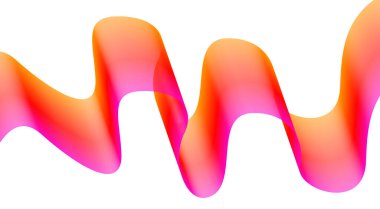 Dalgalı Harman Soyut Eğri Renkli Tasarım Arkaplan Vektörü ResmiComment