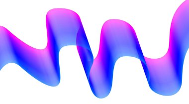 Dalgalı Harman Soyut Eğri Mavi Renkli Tasarım Arkaplan Vektörü ResmiComment