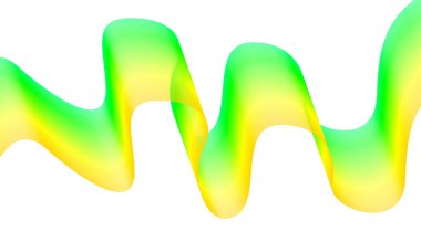 Dalgalı Harmanlama Soyut Eğri Yeşil Renkli Tasarım Arkaplan Vektörü ResmiComment