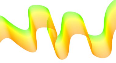 Dalgalı Harman Soyut Eğri Sarı Renkli Tasarım Arkaplan Vektörü ResmiComment