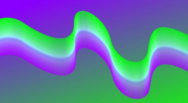 Soyut Harmanlanmış Dalgalı Eğimli Arkaplan Gradyan Tasarım Vektörü İllüstrasyonu