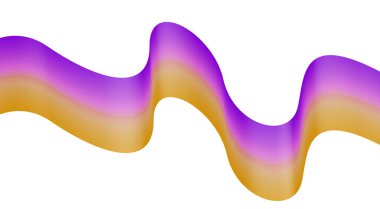 Soyut Harmanlanmış Dalgalı Eğimli Gradyan Çoklu Renkli Arkaplan Tasarım Vektörü İllüstrasyonu