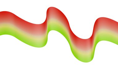 Soyut Harmanlanmış Dalgalı Eğimli Renkli Arkaplan Tasarım Vektörü İllüstrasyonu