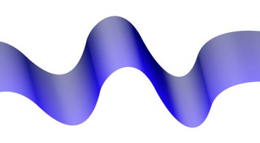 Soyut Harmanlanmış Dalgalı Mavi Eğri Tasarım Arkaplan Vektörü ResmiComment