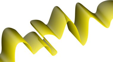 Soyut Karışık Dalgalı Dalgalı Eğri Sarı Tasarım Arkaplan Vektörü ResmiComment