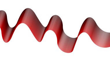 Harmanlanan Kırmızı Renk Eğrisi Yumuşak Soyut Arkaplan Tasarım Vektörü İllüstrasyonu