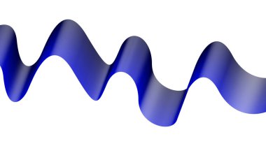 Akan Mavi Eğri Düz Arkaplan Tasarım Vektörü İllüstrasyonunu Harmanla