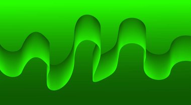 Akan Arkaplan Yeşil Eğimli Soyut Tasarım Vektörü Resimlerini Harmanla