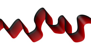 Akan Eğri Düz Kırmızı Soyut Arkaplan Tasarım Vektörü Resimlerini Harmanla