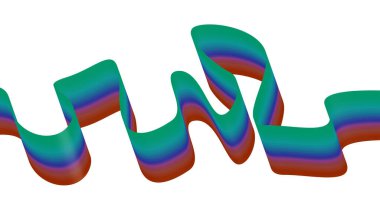 Akan Eğri Düz Gradyan Soyut Arkaplan Tasarım Vektörü İllüstrasyonunu Harmanla