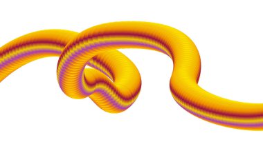 3B Harmanlama Kaynağı Sarı Soyut Arkaplan Pürüzsüz Tasarım Vektörü İllüstrasyonu