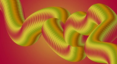 3B Harmanlama Arkaplan Kahverengi Renkli Gradyan Soyut Düz Tasarım Vektör İllüstrasyonu