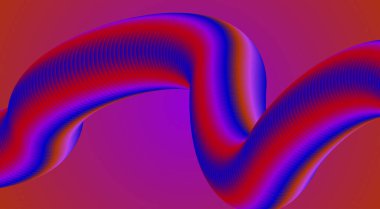 3B Sıvı Arkaplan Mor Renkli Gradyan Soyut Düz Tasarım Vektörü Resimlerini Harmanla