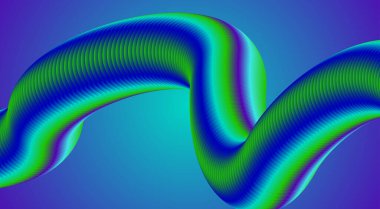 3B Sıvı Arkaplan Mavi Cyan Renkli Gradyan Soyut Yumuşak Tasarım Vektör Resimlerini Harmanla