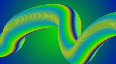 3B Sıvı Arkaplan Yeşil Cyan Renkli Gradyan Soyut Yumuşak Tasarım Vektörü Resimlerini Harmanla