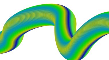 3B Sıvı Yeşil Cyan Renkli Gradyan Soyut Arkaplan Yumuşak Tasarım Vektörü Resimlerini Harmanla