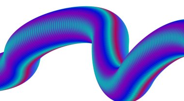 3B Sıvı Mavi Renkli Gradyan Soyut Arkaplan Yumuşak Tasarım Vektör Resimlerini Harmanla
