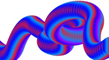 3B Sıvı Mavi Gradyan Soyut Arkaplan Pürüzsüz Tasarım Vektörü Resimlerini Harmanla