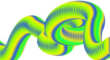 3B Sıvı Yeşil Gradyan Soyut Arkaplan Pürüzsüz Tasarım Vektörü Resimlerini Harmanla
