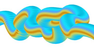 3B Harmanlanmış Akışkan Tasarım Mavi Cyan Çoklu Renk Gradyan Arkaplan Vektörü ResmiComment
