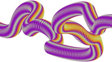 3 Boyutlu Sıvı Harmanlama Soyut Tasarım Gradyan Çoklu Renkli Arkaplan Vektörü İllüstrasyonu