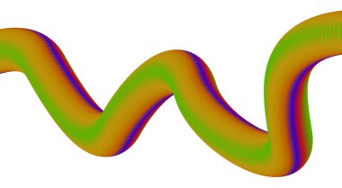 3B Harmanlanmış Sıvı Tasarımı Sarı Renkli Gradyan Soyut Arkaplan Vektörü ResmiComment