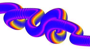 3B Harmanlanmış Sıvı Tasarımı Mor Gradyan Renkli Arkaplan Soyut Vektör İllüstrasyonu