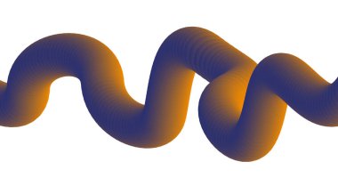 3B Harmanlanmış Sıvı Tasarımı Renk Gradyan Arkaplan Soyut Vektör İllüstrasyonu