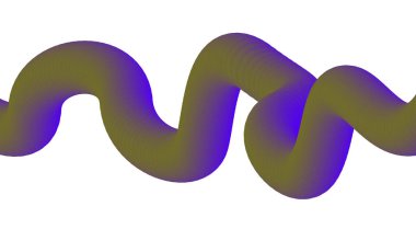 3B Harmanlanmış Sıvı Tasarımı Soyut Vektör Resimleri