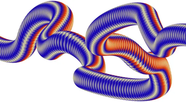 3B Harmanlanmış Sıvı Soyut Tasarım Mavi Çoklu Renk Gradyan Arkaplan Vektörü ResmiComment