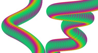 Soyut 3B Sıvı Harmanlama Tasarımı Gradyan Renk Arkaplan Sanat Vektörü İllüstrasyonu