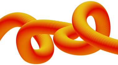 Soyut 3D Sıvı Harmanlama Turuncu Gradyan Tasarım Arkaplan Sanat Vektörü İllüstrasyonu