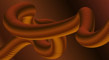 Soyut 3B Sıvı Harmanlama Arkaplan Kahverengi Tasarım Sanat Vektörü İllüstrasyonu