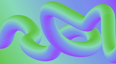 Soyut 3B Sıvı Harmanlama Akan Arkaplan Renkli Gradyan Tasarımı Yumuşak Sanat Vektörü İllüstrasyonu