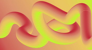 Soyut 3D Sıvı Harmanlama Akıcı Arkaplan Kahverengi Gradyan Tasarımı Düz Sanat Vektörü İllüstrasyonu