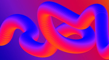 Soyut 3B Sıvı Harmanlama Akıcı Arkaplan Gradyan Tasarımı Pürüzsüz Sanat Vektörü İllüstrasyonu