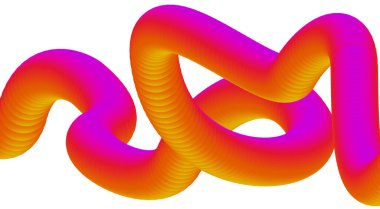 Soyut 3B Sıvı Harmanlama Akan Çok Renkli Tasarım Pürüzsüz Arkaplan Sanat Vektörü İllüstrasyonu