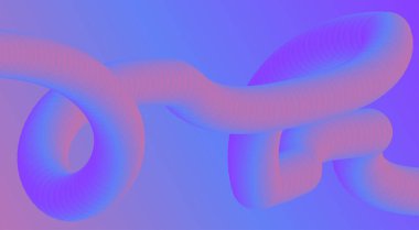 Soyut 3D Harmanlama Akan Arkaplan Mavi Gradyan Renk Tasarımı Düz Sanat Vektörü İllüstrasyonu