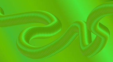 3B Harmanlama Arkaplan Yeşil Renk Tasarımı Soyut Sanat Vektörü İllüstrasyonu